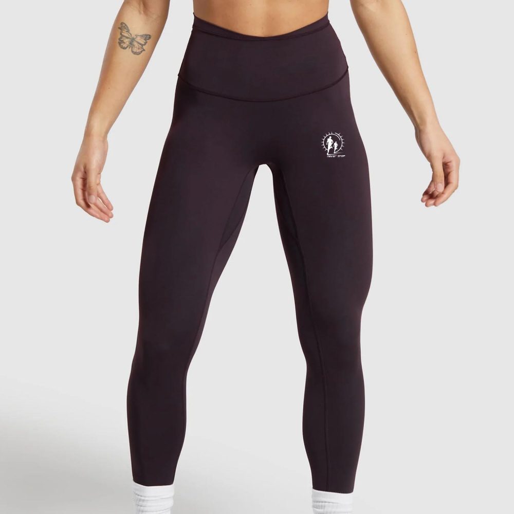 Mesh Waistband Leggings